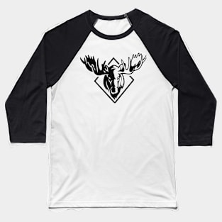 Cow art design. Baseball T-Shirt